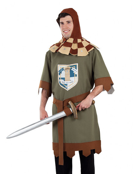 Traje caballero medieval adulto