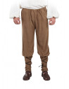 Pantalón medieval de antelina