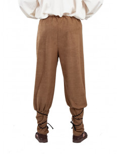 Pantalón medieval de antelina 2