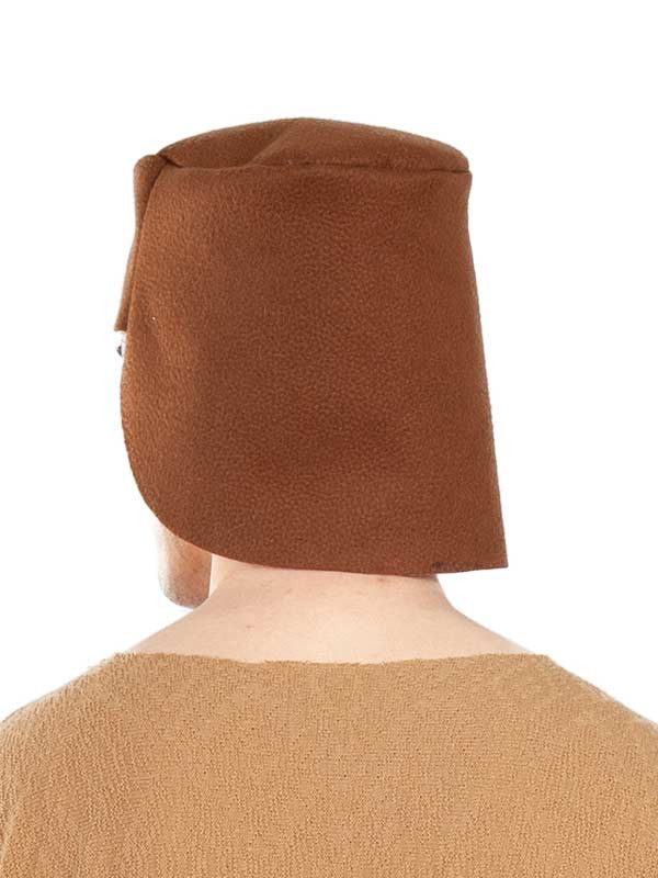 Gorro medieval campesino espalda