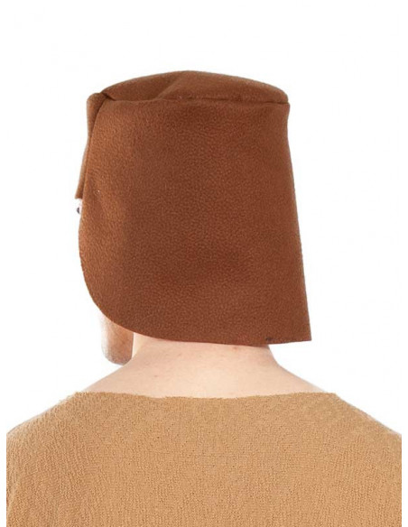 Gorro medieval campesino espalda