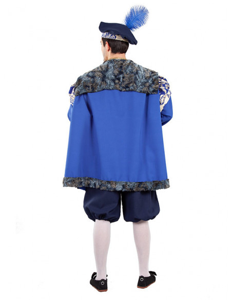 Disfraz Lord Medieval adulto espalda