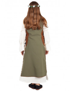 Disfraz campesina medieval infantil 2