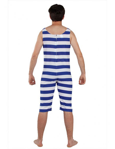 Disfraz forzudo adulto espalda