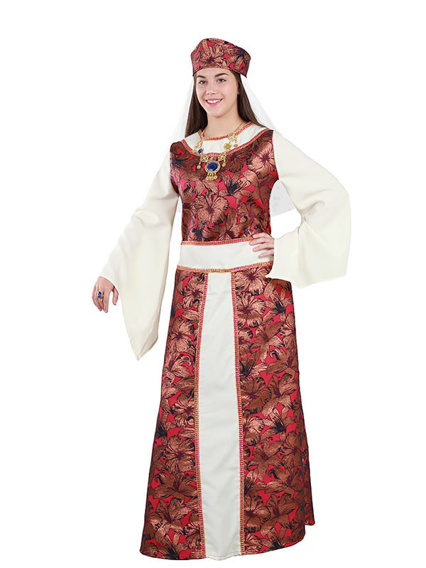 Disfraz de Reina medieval mujer
