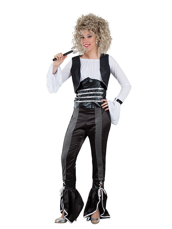 Disfraz cantante de los 80