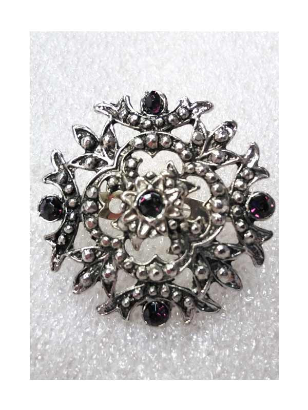 Broche para trajes regionales 17225 morado