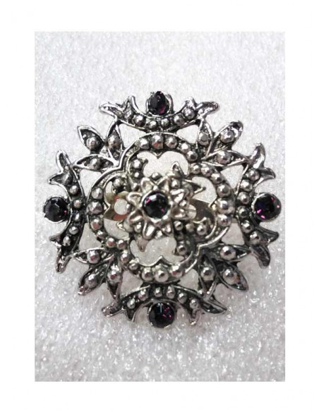 Broche para trajes regionales 17225 morado