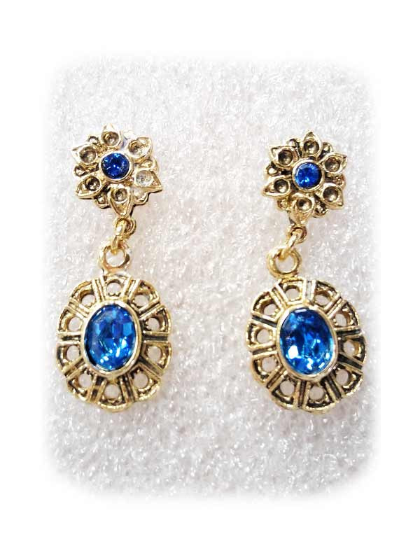 Pendientes-regionales-dorados-azul