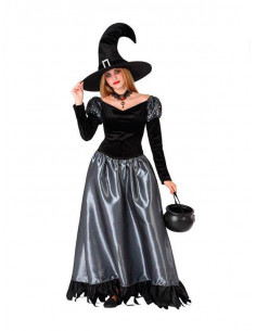 Disfraz de bruja clásica adolescente
