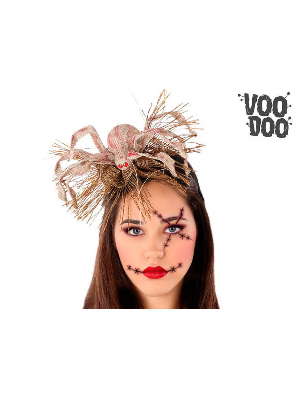 Diadema araña de trapo