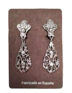 Pendientes regionales 4747 blanco