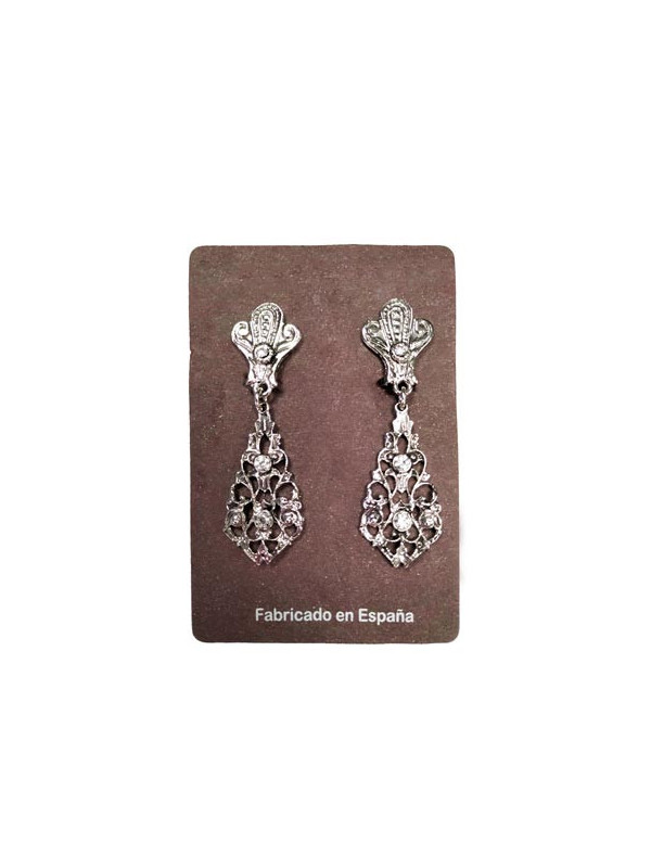 Pendientes regionales 4747 blanco