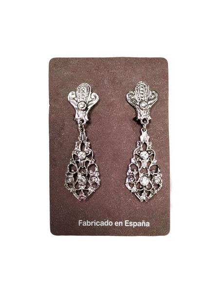 Pendientes regionales 4747 blanco