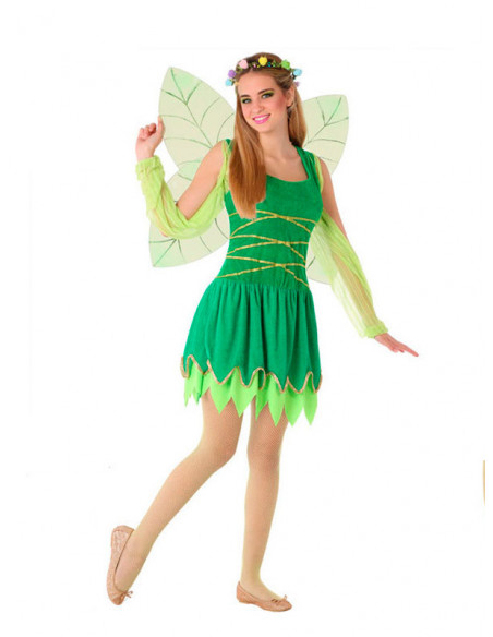 Disfraz campanilla adolescente