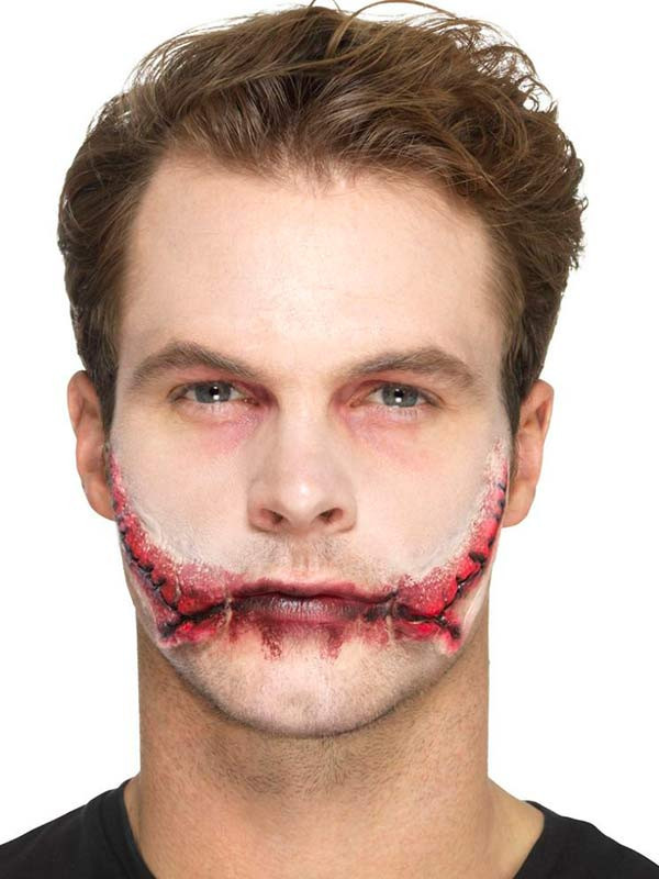 Prótesis boca cosida de látex paso 3