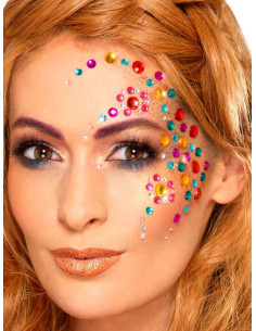 Gemas de colores adhesivas