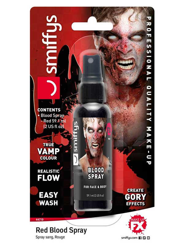 Sangre en spray artificial