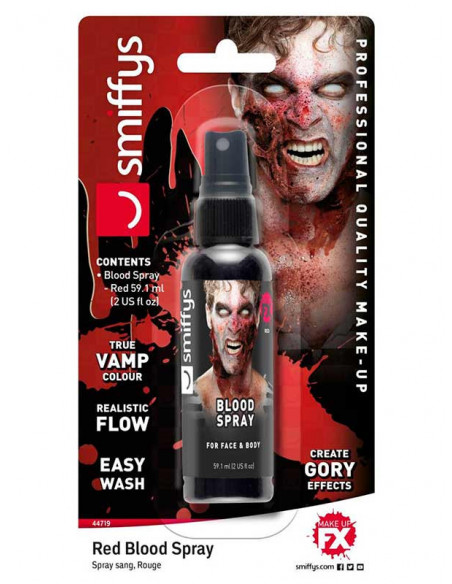Sangre en spray artificial