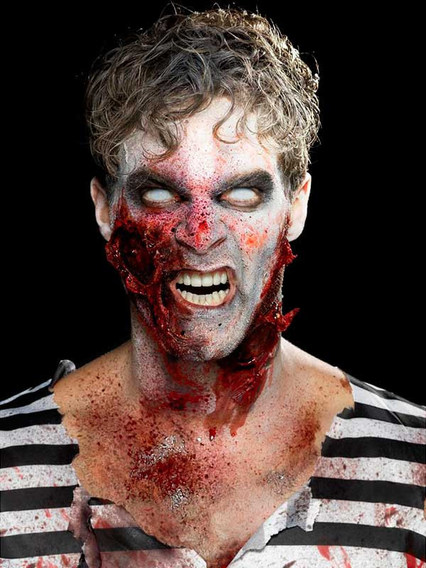 Sangre en spray artificial ejemplo