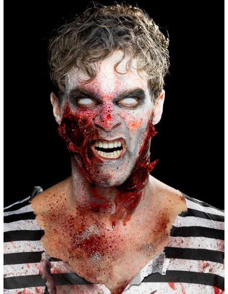 Sangre en spray artificial ejemplo