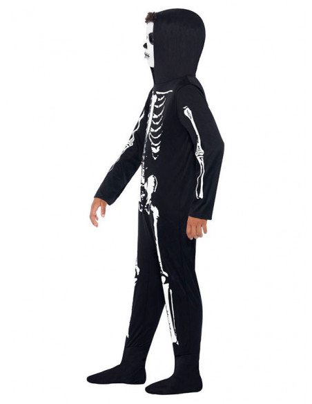 Disfraz esqueleto infantil unisex perfil