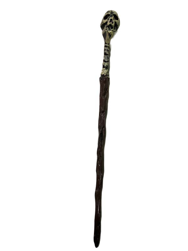 Bastón calavera de mago