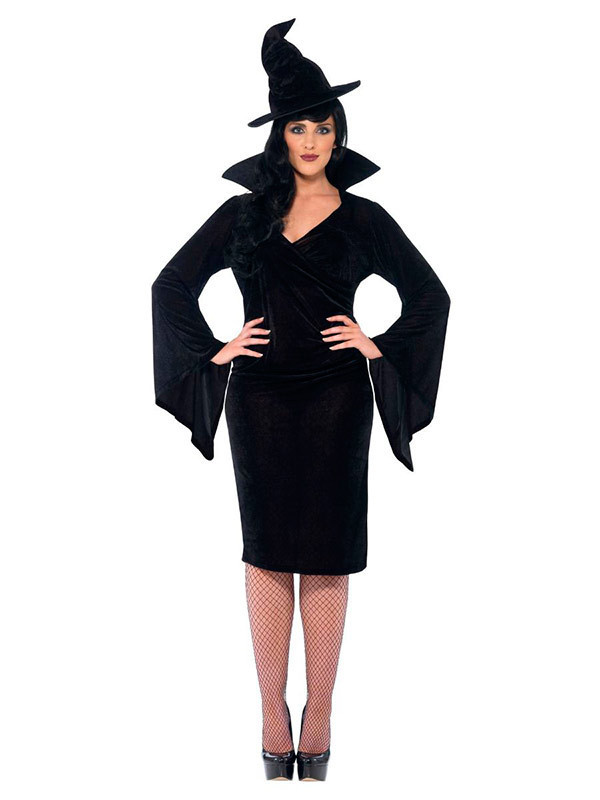 Disfraz de bruja con curvas
