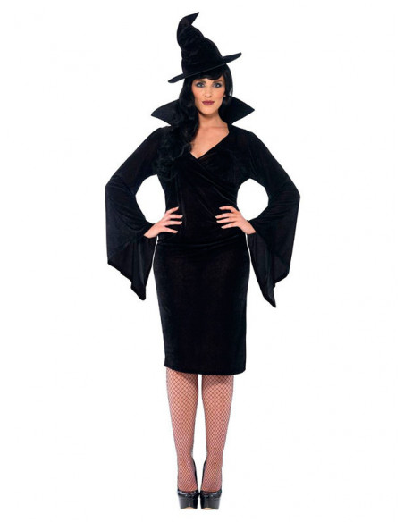 Disfraz de bruja con curvas