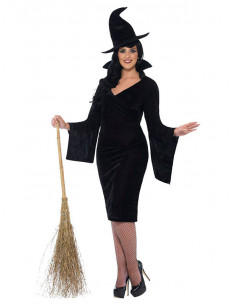 Disfraz de bruja con curvas 2