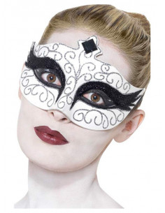 Antifaz cisne negro