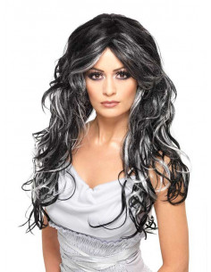 Peluca novia gótica