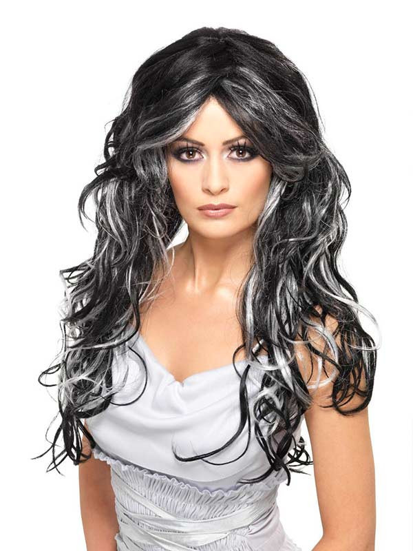 Peluca novia gótica