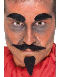 Set Demonio vello facial