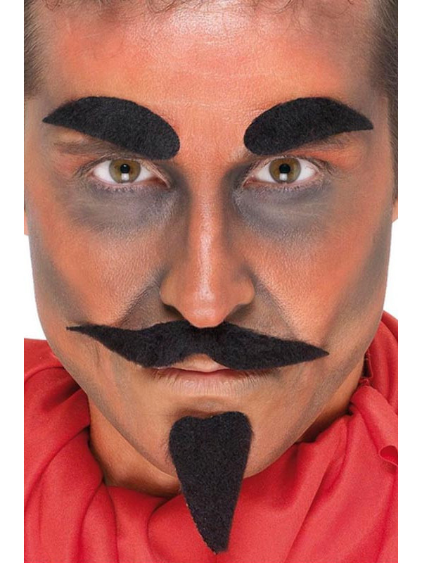 Set Demonio vello facial