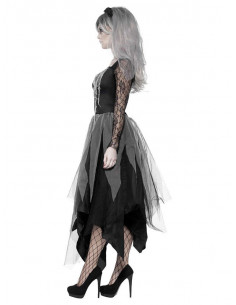 Disfraz de novia gótica mujer 2