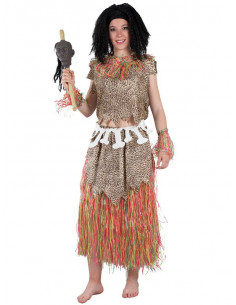 Disfraz tribu africana para mujer