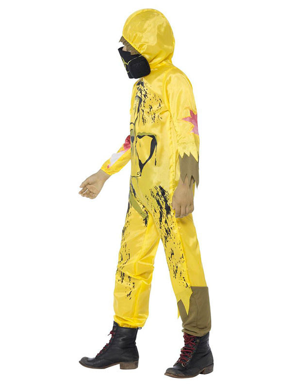 Disfraz zombie radiactivo infantil