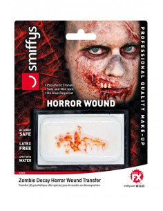 Herida en el labio zombie