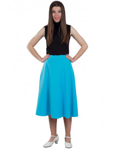 Falda Años 60 para mujer fucsia 2