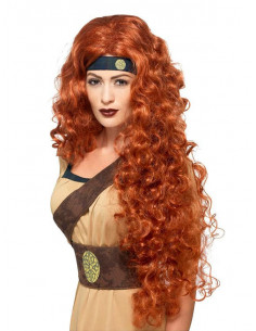 Peluca guerrera medieval