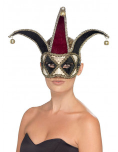 Antifaz veneciano gótico