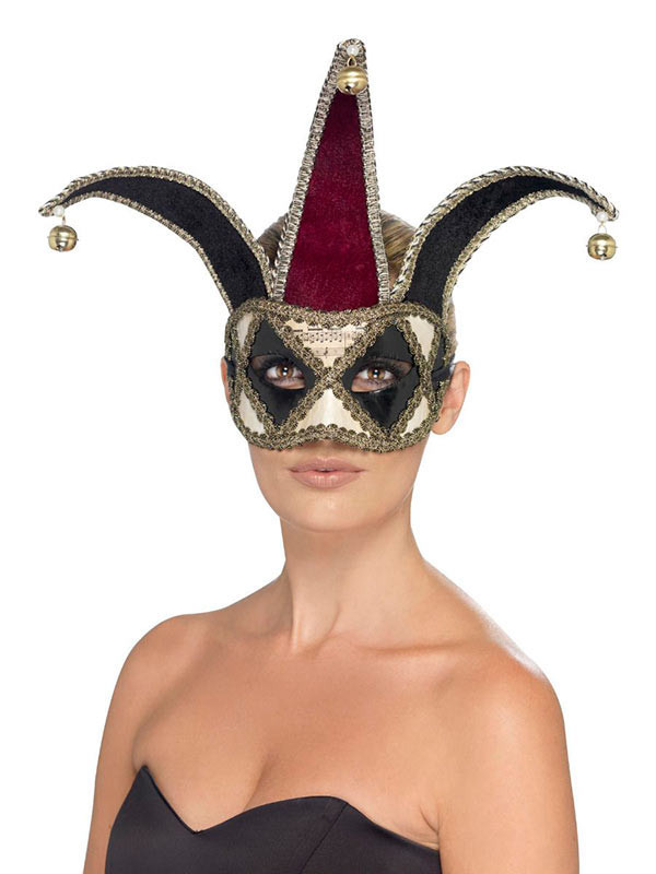 Antifaz veneciano gótico