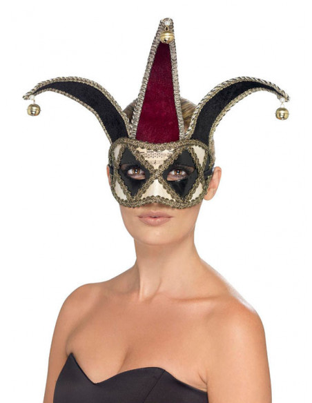 Antifaz veneciano gótico