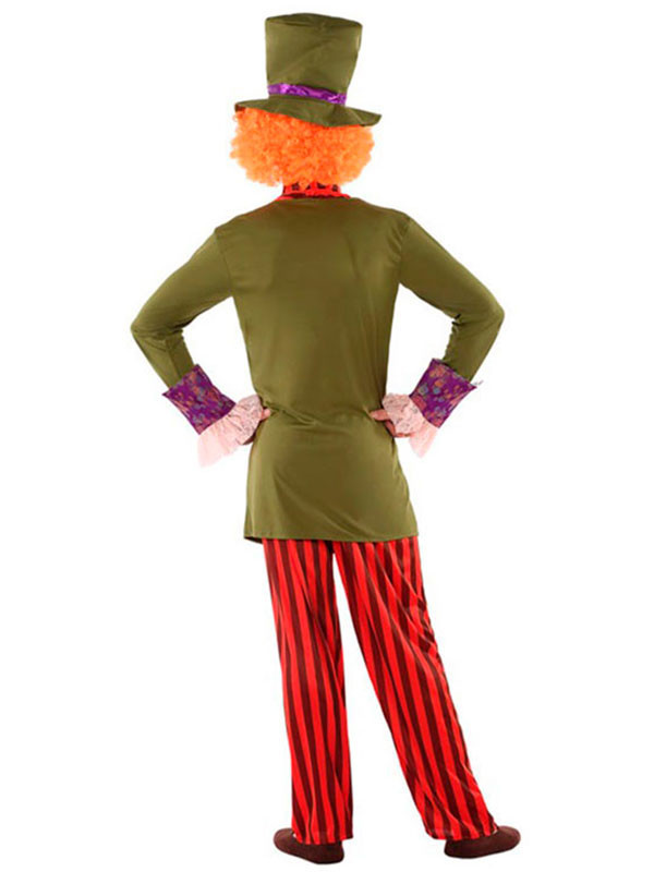 Disfraz de Sombrerero Loco adolescente espalda