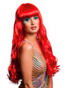 Peluca sirena roja