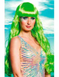 Peluca sirena verde 2