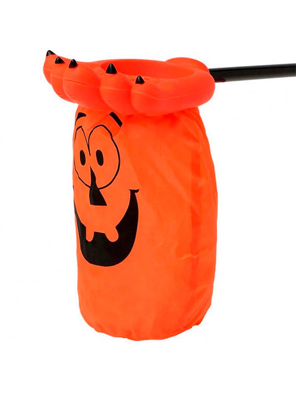 Saco de dulces calabaza para Halloween
