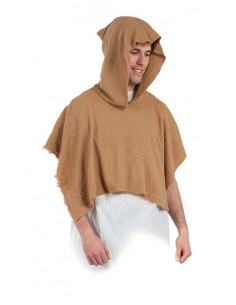 Capucha mendigo medieval adulto