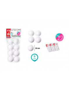 Bolas de poliestireno manualidades 30mm